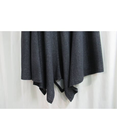 05ss yohji yamamoto +noir アシメトリー変形デザインスカート NY-T15-930