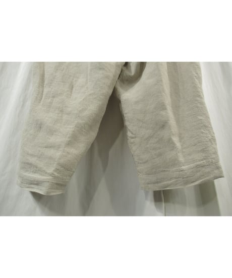 21ss yohji yamamoto pour homme リネン レースアップデザイン ミリタリーパンツ（HD-P47-303）