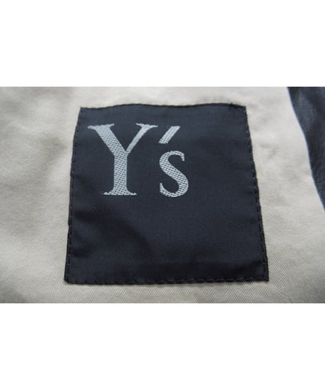 Y’s for men yohji yamamoto レザーブルゾン（ME-Y07-700）