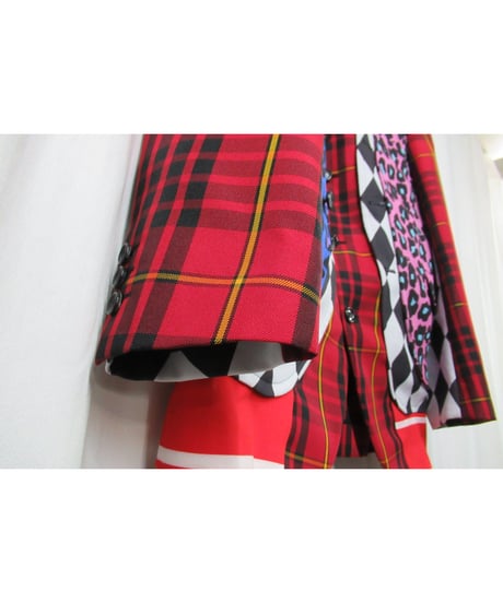 2020aw COMME des GARCONS HOMME PLUS プリント パッチワークデザインジャケット（PF-J007）