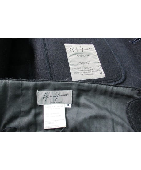 95aw yohji yamamoto pour homme vintage 鹿鳴館期 メルトンセットアップ（HE-J44-101）