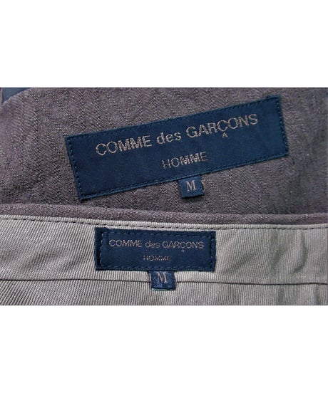 レア 新品 80’s COMME des GARCONS HOMME 製品染め シンプルセットアップ HS-02009M