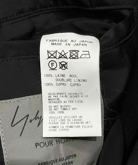 2020SS yohji yamamoto pour homme ドレス（HN-D05-100）