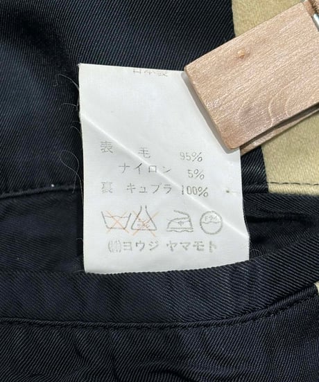 1980's yohji yamamoto pour homme vintage 丸文字ロゴ ストライプジャケット（H-J-239xxx）