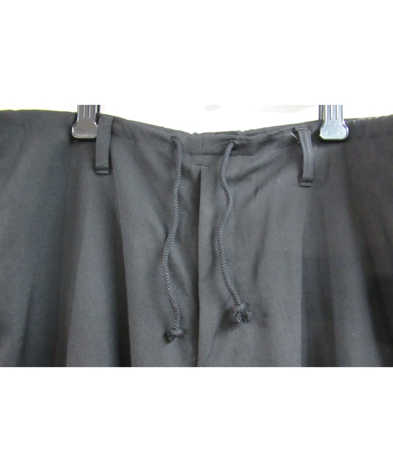 17ss yohji yamamoto pour homme デザインパンツ 17ss yohji yamamoto POUR HOMME シンプル紐パンツ HD-P06-