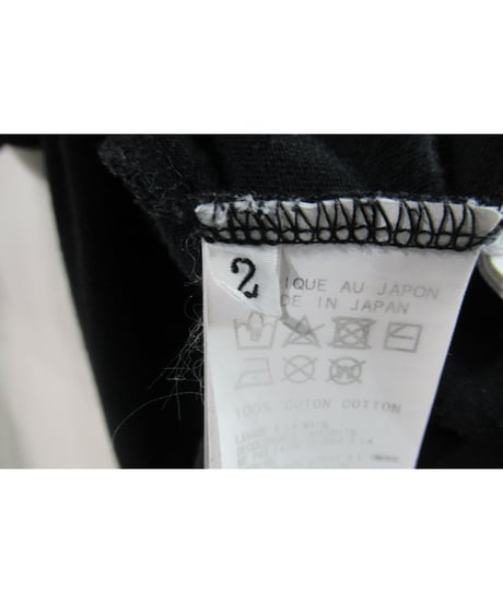 19ss BLACK Scandal yohji yamamoto +noir  抜染デザインカットソー NH-T18-086