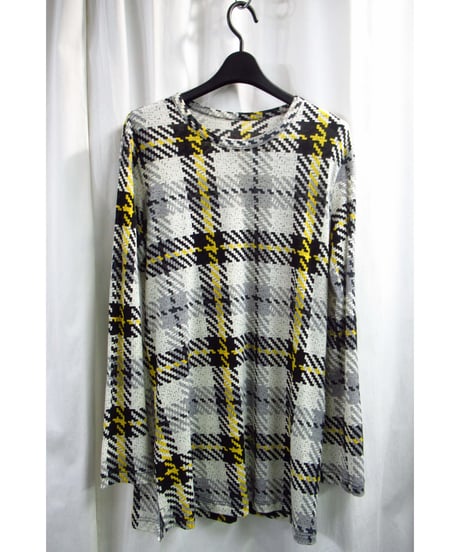 Y’s yohji yamamoto チェックデザイン 長袖 カットソー（YR-T26-170）
