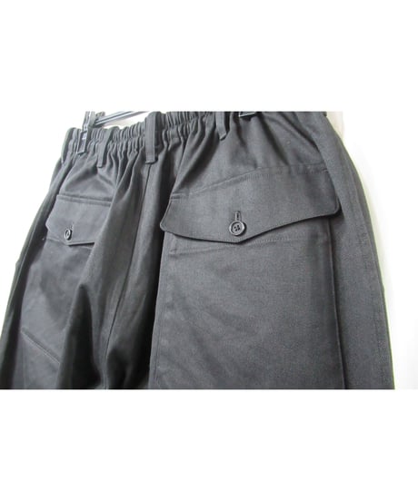 yohji yamamoto pour homme コットン ワイド テーパードパンツ（HR-P75-030）