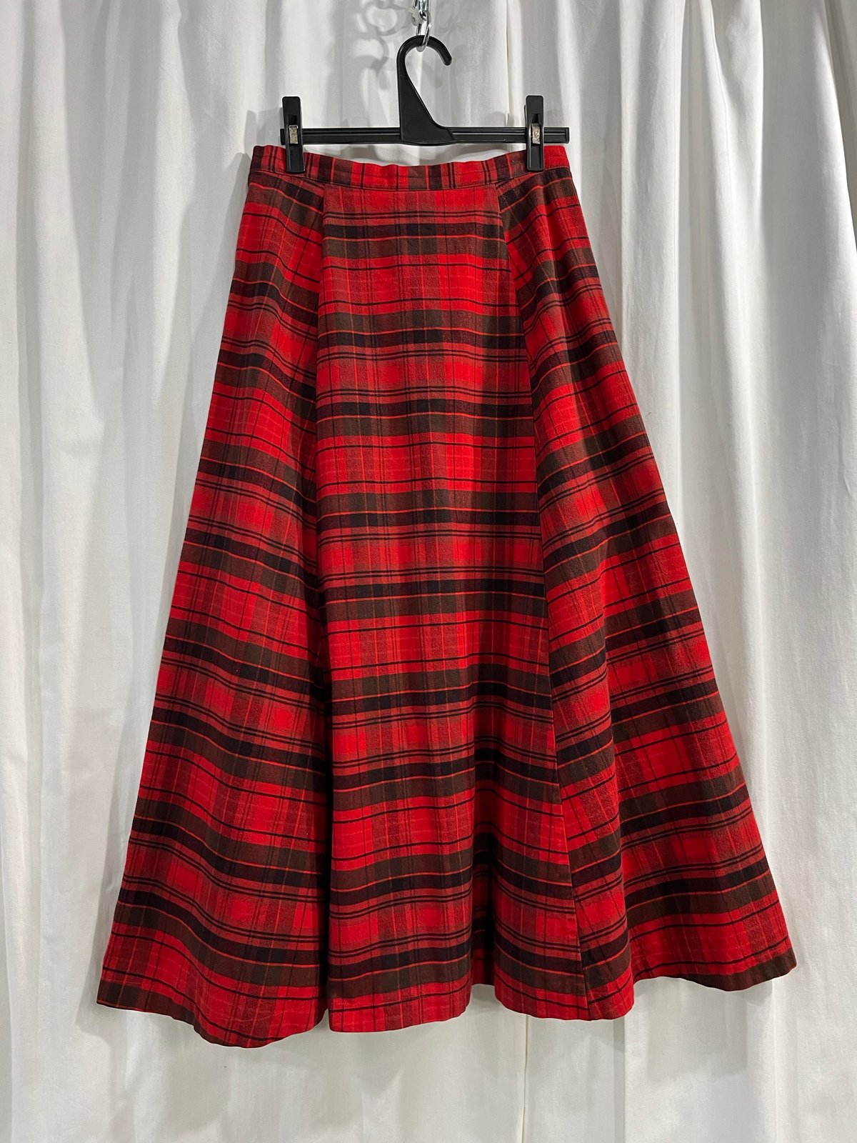 Y's yohji yamamoto タータンチェックロングスカート（YN-S13-046）