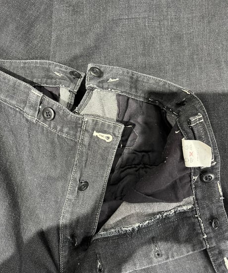 Y's for men yohji yamamoto サスペンダーデニムパンツ（ME-P25-041）