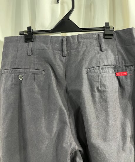 2000SS yohji yamamoto pour homme 2タックワイドパンツ（HB-P50-066）