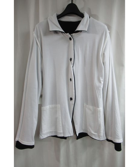 LIMI feu yohji yamamoto リバーシブルカットソーカーディガン LP-T31-033
