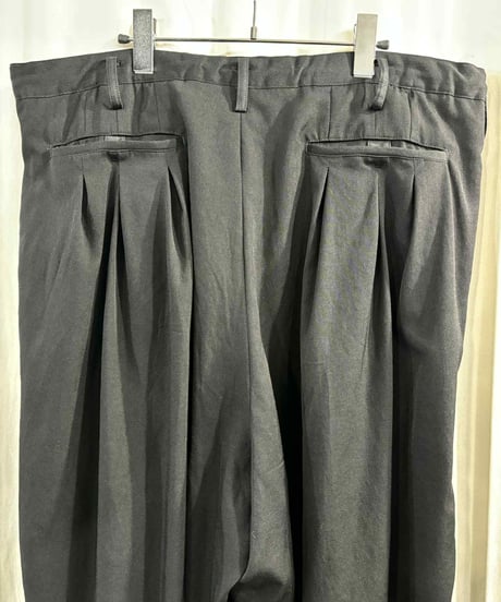 Y's for men yohji yamamoto ウエスト紐タックパンツ（MS-P22-100）
