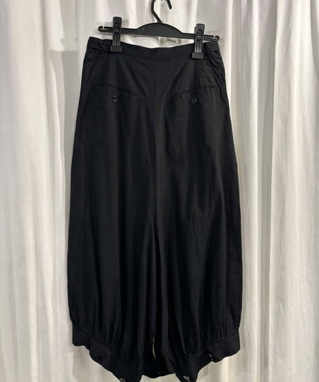 2010SS yohji yamamoto +NOIR コットンスカート（NJ-S09-009）