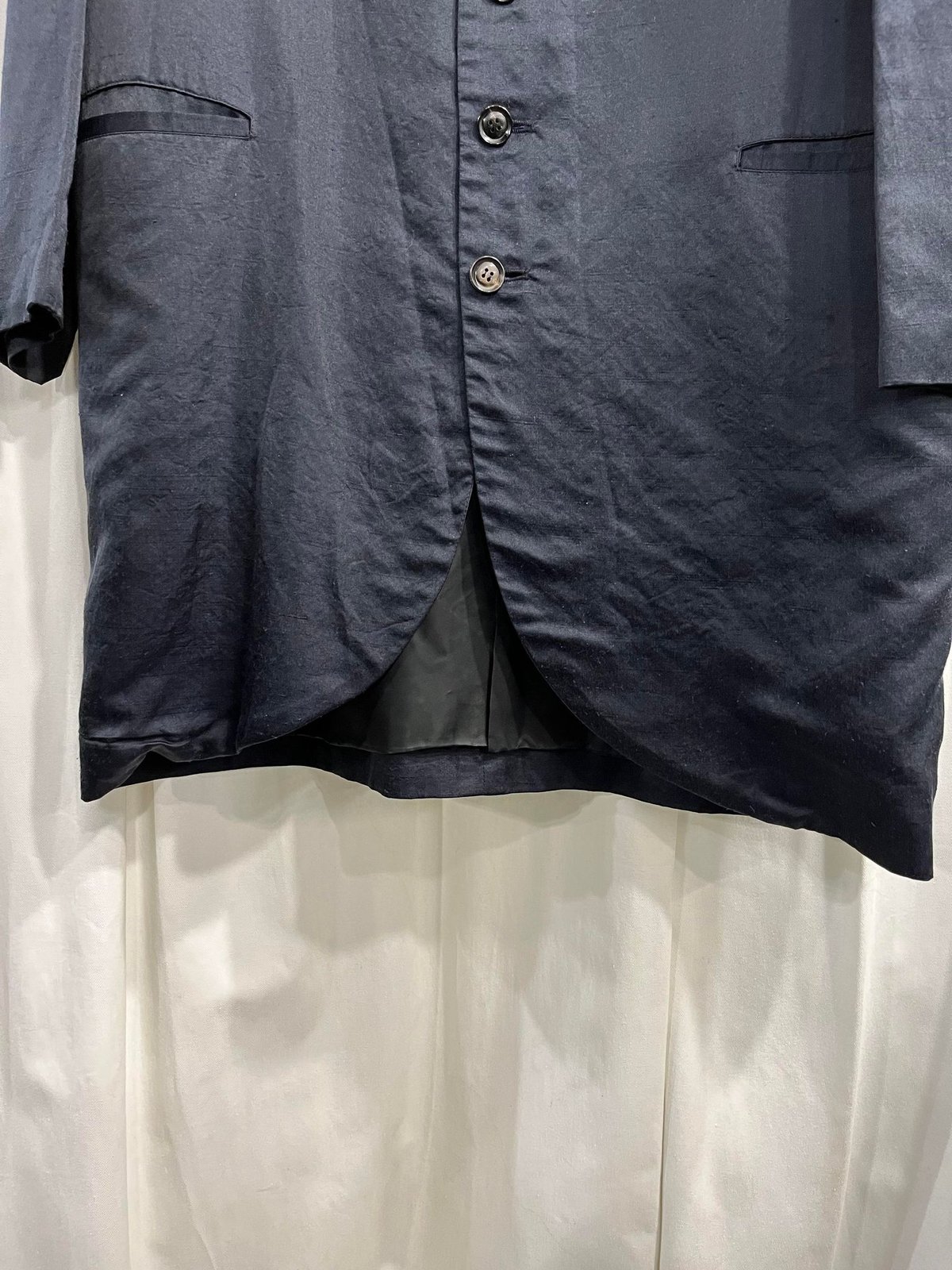 yohji yamamoto POUR LA NUIT 5釦デザインジャケット（H-J-012