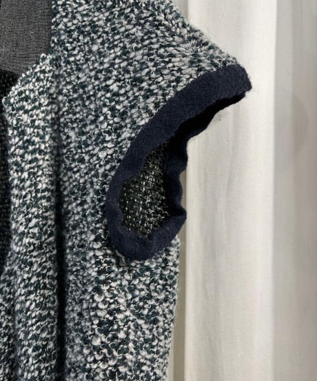 yohji yamamoto +NOIR 片袖ニットジャケット（NR-J15-141）