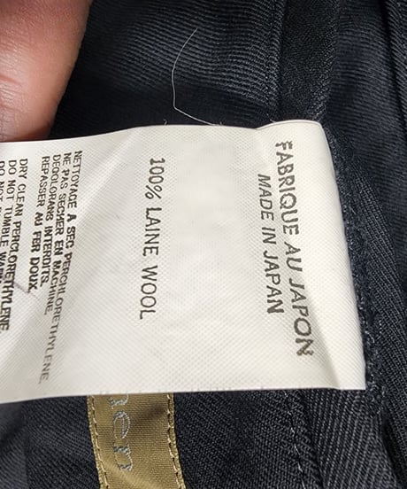 Y's for men yohji yamamoto vintage 黒 ミリタリージャケット （MB-J08-100)