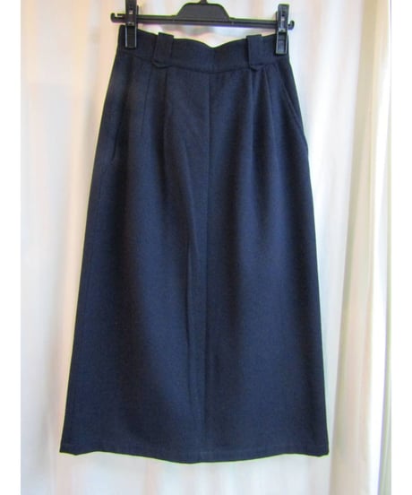 90’s Y's yohji yamamoto vintage ネイビー Aラインスカート YE-S05-113