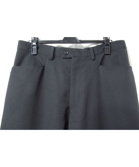 10ss yohji yamamoto pour homme ストレート クロップドパンツ（HJ-P27-100）