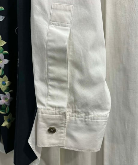 1988SS yohji yamamoto pour homme vintage 丸文字ロゴ ブラウス（H-B-243xxx）