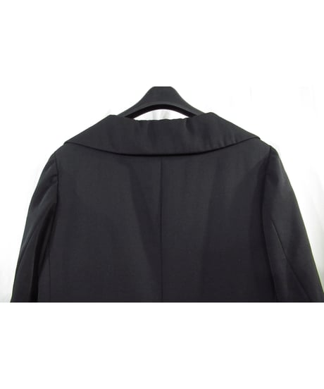 Y's yohji yamamoto ラペル切替え 燕尾デザインロングジャケット（YZ-J21-107）
