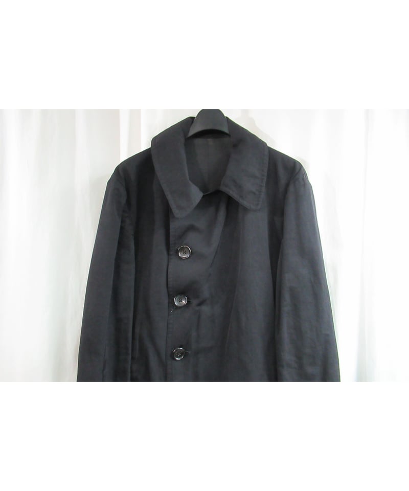 美品 ワイズ Y's Yohji Yamamoto コート ジャケット ショート丈 ウール ドルマンスリーブ アウター レディース  YY-C23-121 2(M相当) ブラック