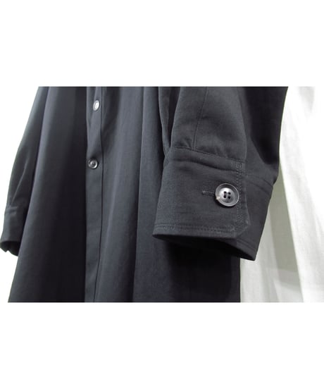 18ss yohji yamamoto pour homme シンプルロングブラウス（HW-B46-100）