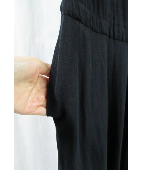 Y's yohji yamamoto 素材切り替えデザインロングワンピース YW-T08-061