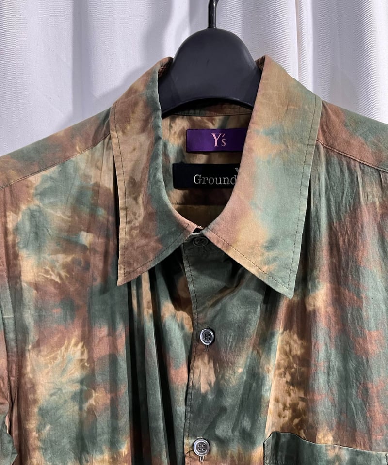 2016SS Y's X GroundY yohji yamamoto ロングシャツ（GO