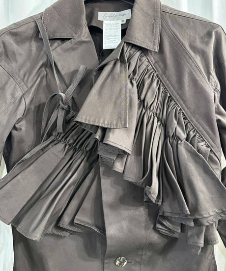 2012SS yohji yamamoto femme 変形ブラウス（FR-B14-511）