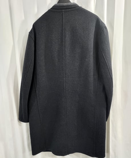 Y's for men  yohji yamamoto チャコールグレー ストライプロングジャケット  (MJ-J06-110)