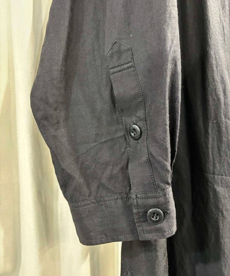 2019AW yohji yamamoto pour homme スタンドカラーロングシャツ（HC-B58-208）