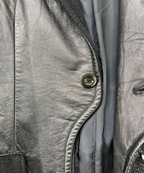 Y's yohji yamamoto レザーパッチワークジャケット（YB-J15-800）