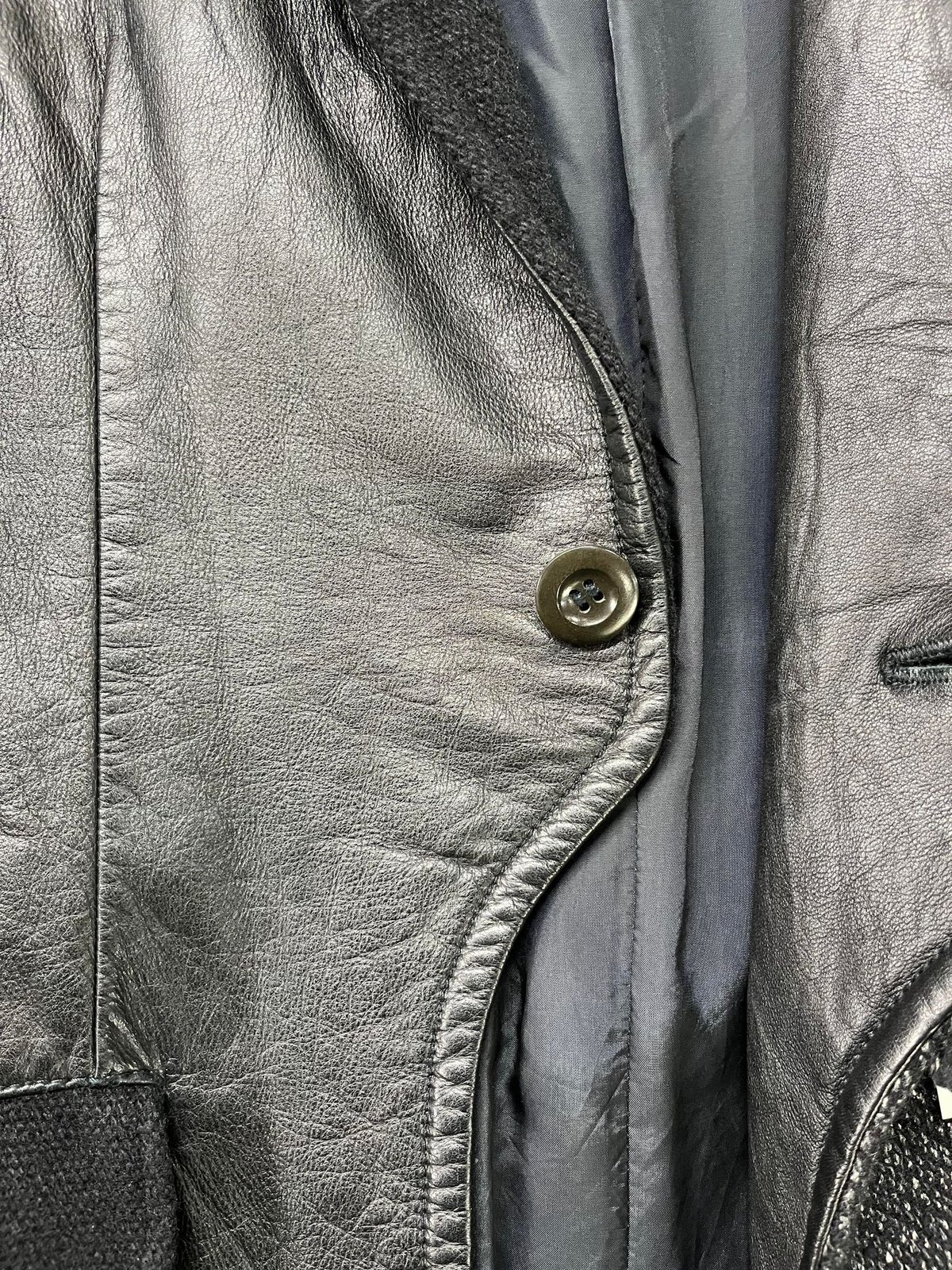 Y's yohji yamamoto レザーパッチワークジャケット（YB-J15-800