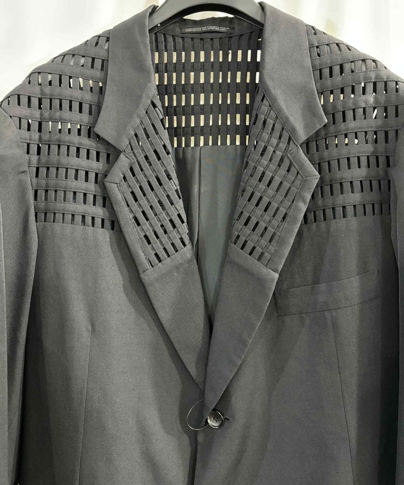 Yohji Yamamoto pour homme 1999AWロングジャケット yohji yamamoto - pour homme | 刺繍入5ポケットJKT / ロング