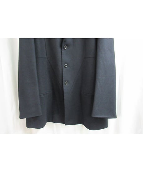 00aw yohji yamamoto pour homme 切替えデザインフラノジャケット HT-J20-151