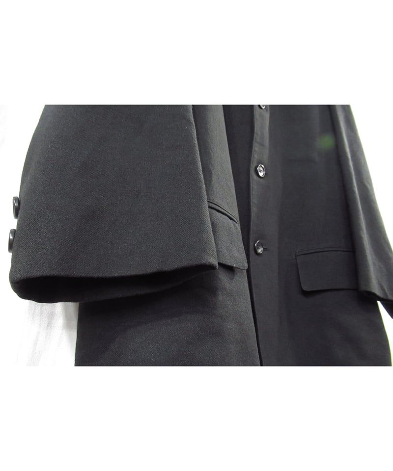 アルマーニコレッツォーニ　ジャケット　花柄　立体花デザイン　ジャガード　黒　40 Yohji Yamamoto Ys for men / ヨウジヤマモト ワイズフォーメン
