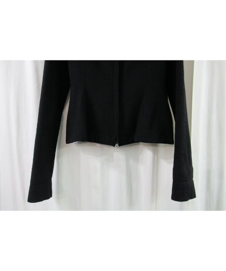 04aw yohji yamamoto femme アシメトリー デザインショートジャケット FJ-J30-109