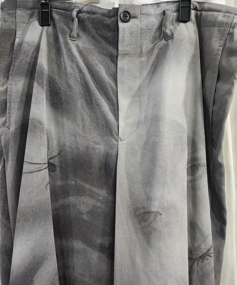 2018ss yohji yamamoto内田すずめprint pants 2018ss yohji yamamoto内田すずめprint pants
