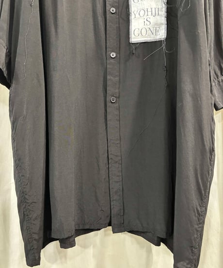 2019SS yohji yamamoto pour homme パッチワークロングブラウス（HH-B59-294）