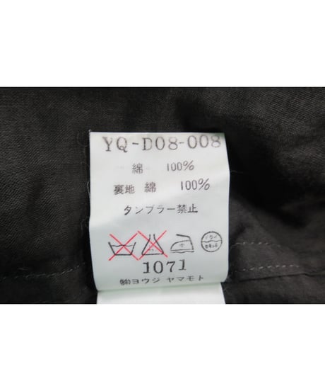 Y's yohji yamamoto レイヤード シンプルワンピース YQ-D08-008
