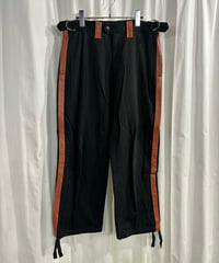 Y's for men 赤タグ yohji yamamoto レザー装飾 パンツ（MX-P56-850）
