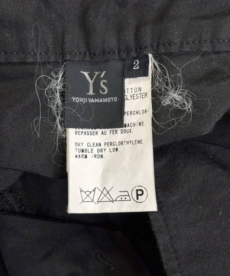 Y's yohji yamamoto ストレートパンツ（YE-P03-010）
