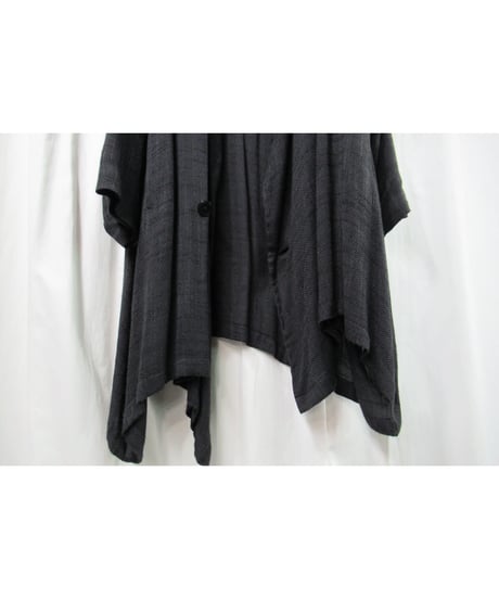 15ss yohji yamamoto pour homme デザイロングンコート（HU-C06-206）