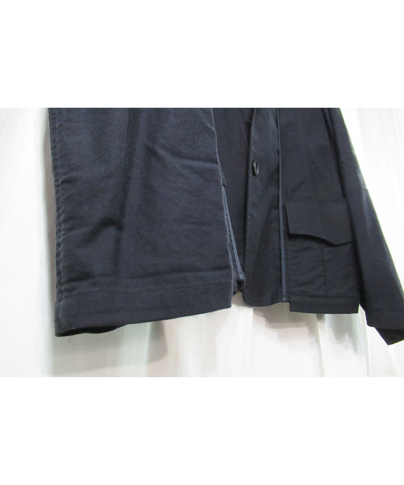 16ss yohji yamamoto pour homme コットン 縦ラインデザインジャケ