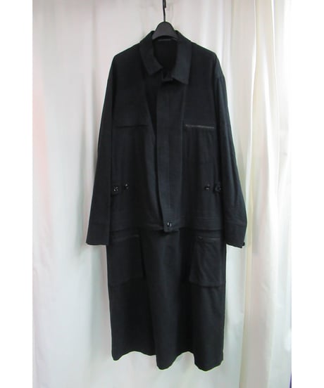 サンプル 2017AW yohji yamamoto pour homme 2way セパレートデザインドレス
