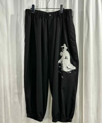 BLACK Scandal yohji yamamoto 般若プリント紐パンツ（HV-P50-