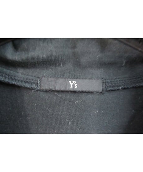 90's Y's yohji yamamoto vintage ちび襟 半袖カットソーカーディガン YK-T40-013