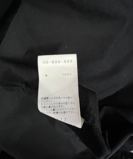 2017SS yohji yamamoto pour homme ロングブラウス（HD-B99-999）