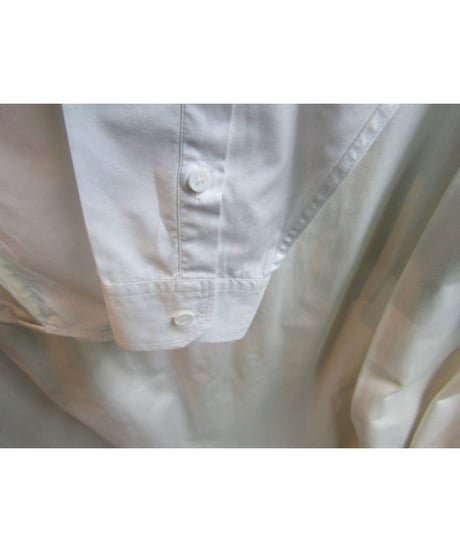 yohji yamamoto COSTUME D’ HOMME フライフロント 素材切替ブラウス HJ-B92-046